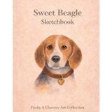 Sweet Beagle Sketchbook: A Blank Sketchbook for Drawing, Painting, Doodling & Creative Practice