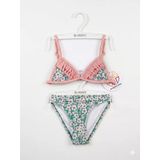 Sweet Blossom Desenli Kız Çocuk Bikini Takımı 1003