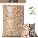 Sweet Cat Cat Kedi Kumu Doğal Çam Pelet 10 lt 5 kg