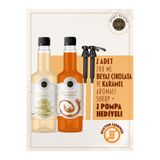 Sweet Heaven Beyaz Çikolata ve Karamel Kahve Şurubu 700ml 2 Pompa Hediye