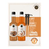 Sweet Heaven Cookie ve Karamel 2li 700Ml Kahve Şurubu - Pompa Hediyeli