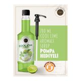 Sweet Heaven Cool Lime Kokteyl ve Kahve Şurubu 700ml Pompa Hediye
