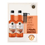Sweet Heaven Fındık Aromalı 2'li Kahve Şurubu 700ml Pompa Hediye