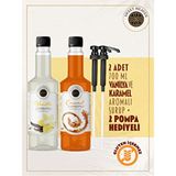 Sweet Heaven Karamel ve Vanilya 2li Kahve Şurubu 700ML Pompa Hediyeli - 700 ml