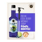 Sweet Heaven Kokteyl ve Kahve Şurubu CoolBerry 700ML - Pompa Hediyeli
