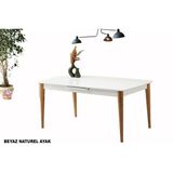 Sweet Home 80x130 Ortadan Açılır MDF Mutfak Salon Yemek Odası Masası Koyu Gri
