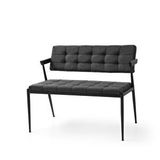 Sweet Home Masa Sandalye Jumbo Sırtlı Bench Puf 40cm X 95cm Antrasit
