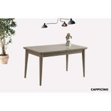 Sweet Home Masa Sandalye Kelebek Açılır Mdf Masa Mutfak,Salon,Yemek Odası Masası 60x100 cm Cappicino