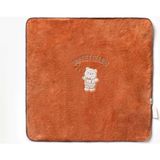 Sweet Magıc Ayıcık Nakışlı Peluş Battaniye - 90X90 - Atabay - FLE226163 - Kiremit - 0 - 12 Ay - FLE226163-KIREMIT-0 - 12 Ay Kiremit