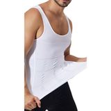Sweet Sauna Myreınıng Bel Göğüs Göbek ve Karın Bölgesi Toparlayıcı Sıkılaştırıcı Dik Duruşu Yardımcı Jinekomasti Erkek Beyaz Atlet Korse
