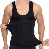 Sweet Sauna Myreınıng Bel Göğüs Göbek ve Karın Bölgesi Toparlayıcı Sıkılaştırıcı Dik Duruşu Yardımcı Jinekomasti Erkek Siyah Atlet Korse - 2XL