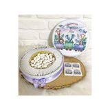 Sweet Story 150 Adet+200 Gr Draje Safari Temalı İsme Özel Hoşgeldin Kız Bebek Hediyelik Çikolata