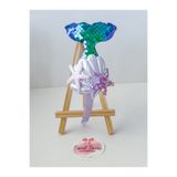 Sweet Twins Accessories Trend Deniz Kızı Çocuk Taç Istiridye, Yıldızlı Mor Pullu Çocuk Tacı Doğum Günü Parti Tacı