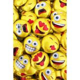 Sweetie Park POÇERA Choc Choc GÜLEN YÜZ EMOJİ 15 Adet Pinyata Hediyelik Bayram Çikolatası