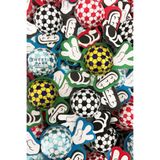 Sweetie Park POÇERA My Football 10 Adet Futbol Topu Bayram Hediyelik Taraftar Takım Pinyata Top Çikolata
