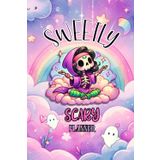 Sweetly Scary Planner - Agenda settimanale 2025, con pagine Colorate! In Italiano. 12 Mesi (da Gennaio a Dicembre) Comodo formato: 15x22 cm / 6x9": ... grazie al tanto colore e i simpatici disegni!