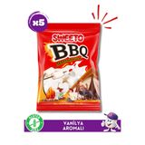 SWEETO BBQ Marshmallow Mangal ve Barbekü İçin Büyük Boy Yumuşak Şeker - 5'li Mega Avantaj Paketi (5 x 250g)