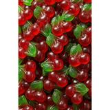 SWEETO Jelly Cherry Kiraz Şekilli Meyveli Jelibon Yumuşak Şeker - 1000g (1 Kg) Dev Parti ve Avantaj Boyu