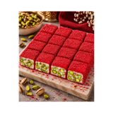 sweetora Red Velvetli Fıstıklı Baklava Lokum 1 KG