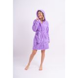 Sweets Collection Kadın Welsoft Peluş Sabahlık - S - M - Açık Mor