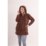 Sweets Collection Uzun Tunik Kadın Ceket Welsoft Peluş Tesettür