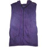 Sweet's Collection Yelek Uzun Tunik Welsoft Peluş Kadın - Koyu Mor