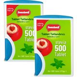 Sweetwell Stevia Tablet Tatlandırıcı 2 x 500 Tablet