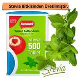 Sweetwell Stevia Tablet Tatlandırıcı 500 Tablet Sıfır Kalori
