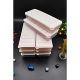 Swencraft Erzak Bakliyat Saklama Kabı ( 6 Litre ) Kiler Box 6 'lı Set Lüks Şık Kutu Toplam Soft Gri 12 Prç