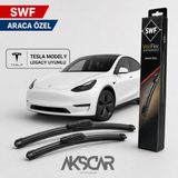 Swf Tesla Model Y Araca Özel Ön Silecek Takımı (2021 Model Sonrası)