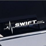 Swift Yan Cam Sticker Oto Kapı Çıkartma Tuning oto 20 cm x 7 cm yazı 481