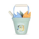 Swim Essentials Bluey Silikon Oyuncak Seti - Kova, Kürek ve 3 Adet Kalıp