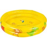 Swim Essentials Golden Safari Desenli Bebek Havuzu 60 cm - Sarı - Standart