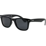 Swing Wayfarer Polarized Unisex Güneş Gözlüğü Hafif Tasarım ve UV Koruma Özellikleriyle - Parlak Siyah