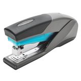 Swingline Zımbalayıcı, 25 Yaprak Kapasitesi, Optima 25, Sıkışmaz, Azaltılmış Çaba, Yumuşak Kavrama, Mavi ve Gri (66404)