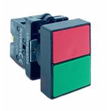Swion LAY5-EL8325 22 mm Yeşil Kırmızı İkiz Buton
