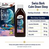 Swiss Bork Calm Down Sleep Vanilya Aromalı Sıvı Takviye 150 ml