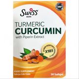 Swiss Bork Curcumin With Piperin 30 Softgel