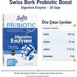 Swiss Bork Probiotic Boost Digestive Enzyme 20 Saşe