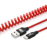 Swiss Charger SCC-10012 1.5 mt Spiral Type-C Usb Şarj Ve Data Kablosu