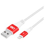 Swiss Charger SCC-10071 2A USB 2.0 Lightning Beyaz Hızlı Şarj ve Data Kablosu