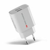 Swiss Charger SCH-40027 17 W 2 Çıkışlı USB Hızlı Şarj Adaptörü