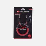 Swiss Charger Swis Charger Sprial Ses Kablosu 1,5 Metre (4'li Paket)