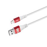 Swiss Charger Type-C 1 mt Hızlı Beyaz Şarj ve Data Kablosu