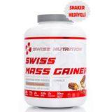 Swiss Nutrition Mass Gainer Çikolata Karamel 3000 gr 30 Servis Karbonhidrat Tozu