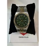 Swiss Plus Man Erkek Kol Saati Watch Premium Seri Model-3 St3450ags Green-Gold