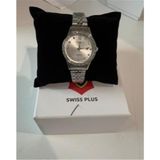 swiss plus woman kadın kol saati watch model-6 st6131af plus taşlı silver - Yok