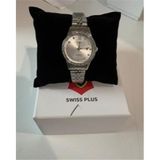 Swiss Plus Woman Kadın Kol Saati Watch Model-6 St6131af Plus Taşlı Silver