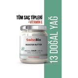 SwissBio Saç Bakım Yağı 200 ml Doğal 13 Yağ ve E Vitamini İçeren Besleyici Onarıcı Yıpranmış Saçlar