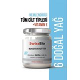 SwissBio Yoğun Nemlendirici Bakım Kremi 6 Doğal Yağ &vitamin E (SHEA,COCONUT,OLİVE,SESAME,SWEET ALMOND) 200ml